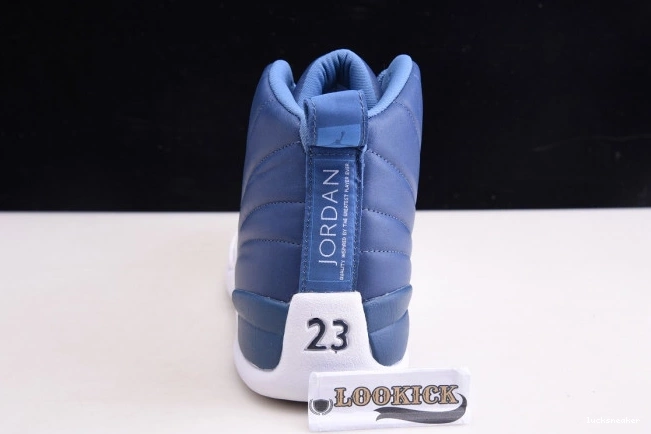 Cheap LUCY 130690-404 Stone Retro Blue Air 12 Jordan 0717